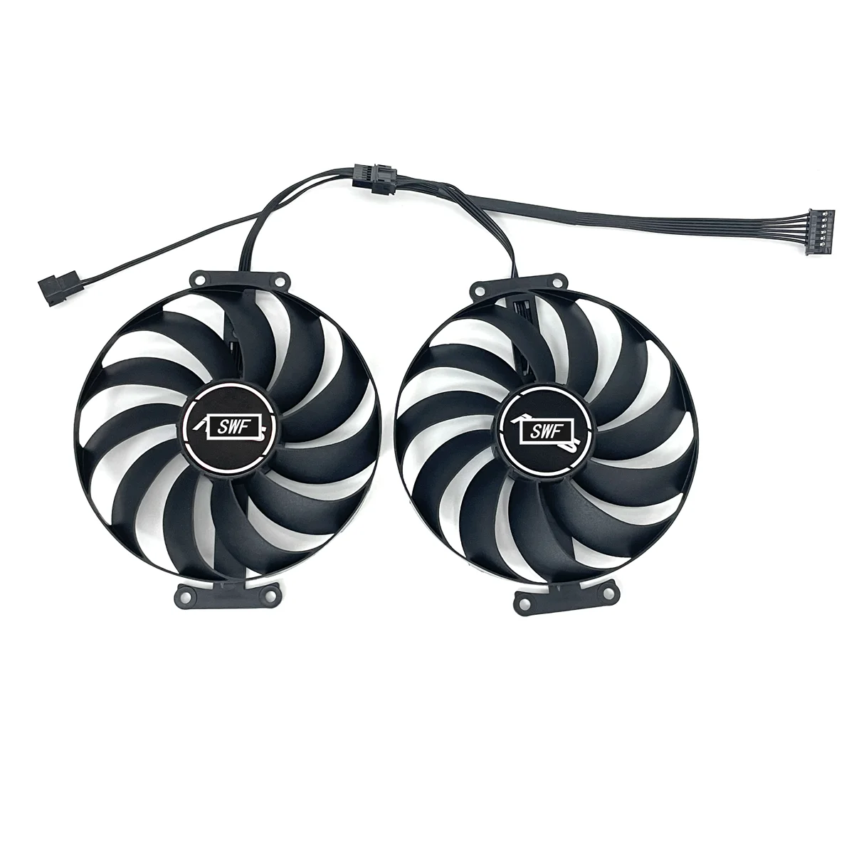 Gpu fã para Asus Dupla Geforce Rtx 3060 3070 v2 oc Edição 8gb fã de Placa de Vídeo 95 mm Fdc10u12s9-c Cf1010u12s 7pin Rtx3070ti 3060ti - Imagem 5