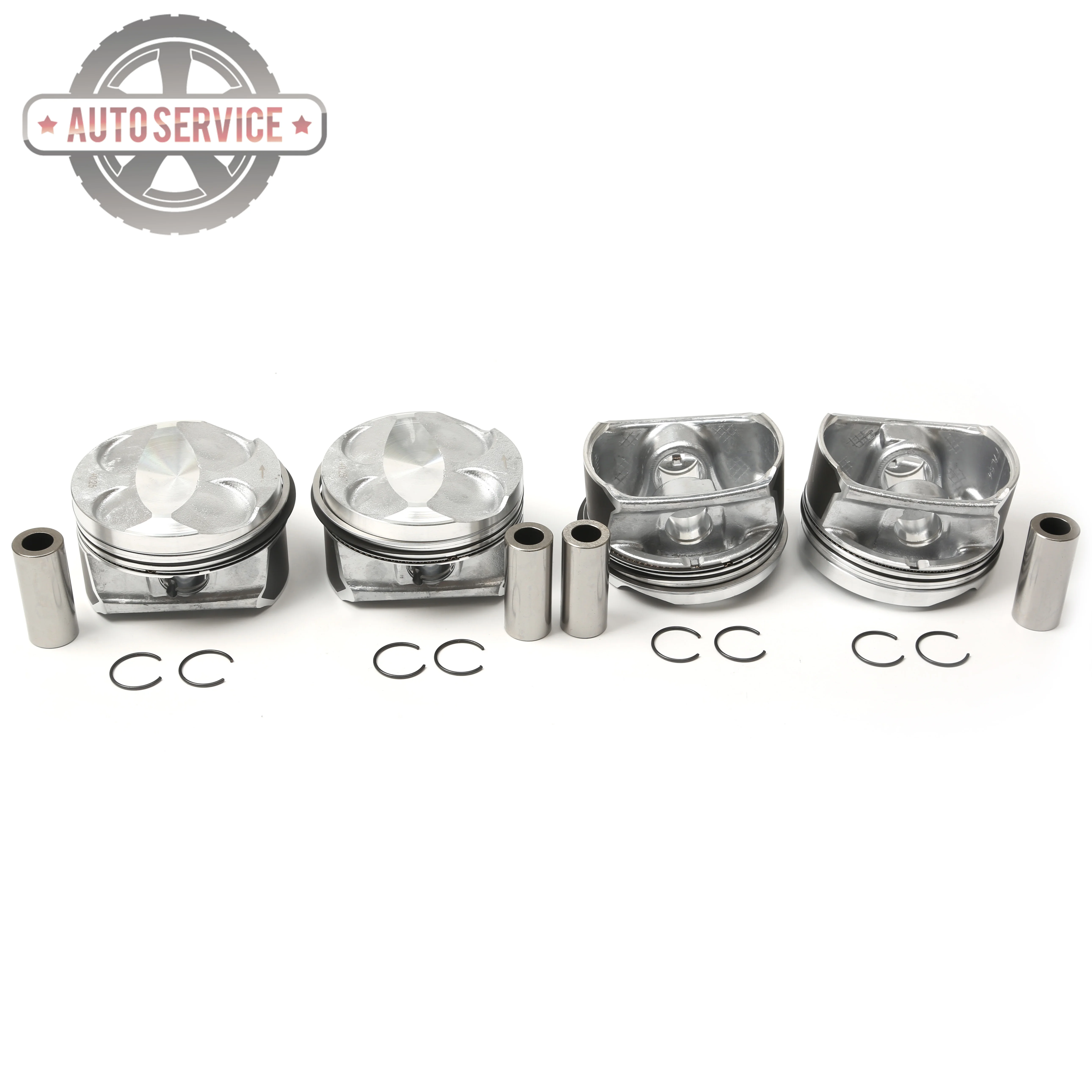 11257566478 7566478 Car Oversized 0.25mm Pistons Assembly Set For 