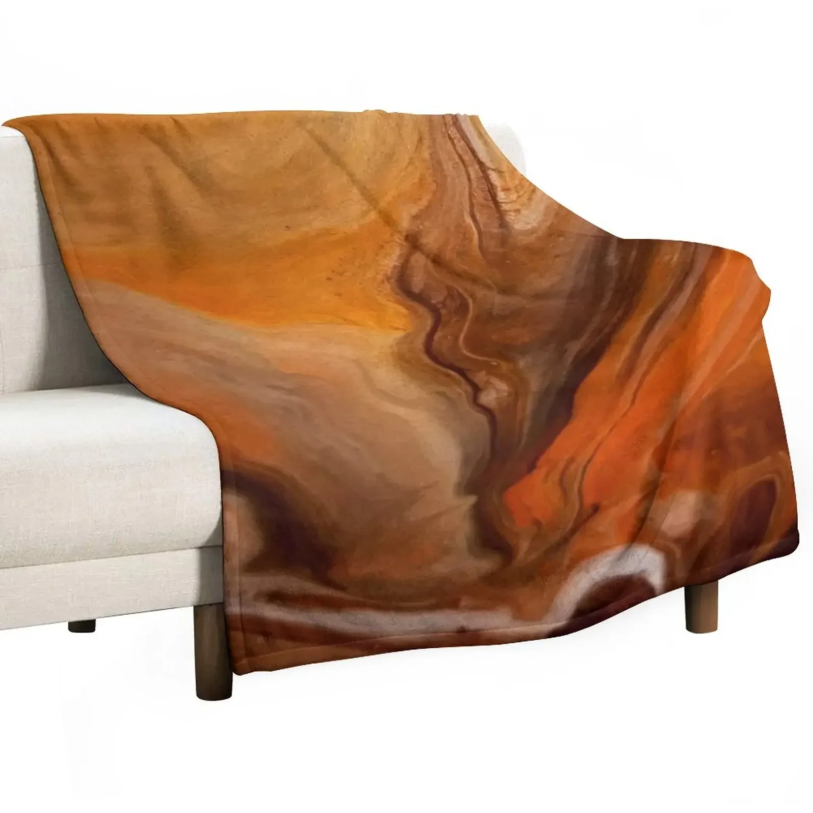 

Falling In Love With Fall Throw Blanket Picnic Decoratives fluffy Blankets