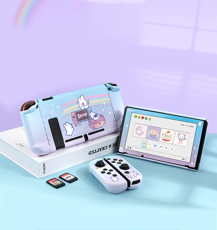 

Чехол для телефона, защитный чехол для Nintendo Switch, милый чехол для контроллера Nintendo Switch JoyCon, аксессуары для NS Switch