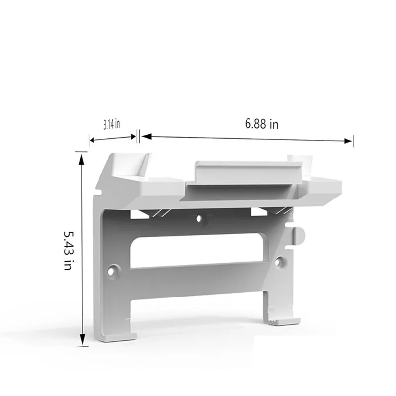 Starlink mount bracket 2 in 1 for Starlink Gen 3 router mount & for StarLink V3 supply brackets holder for StarLink Internet Kit satellite wall holder