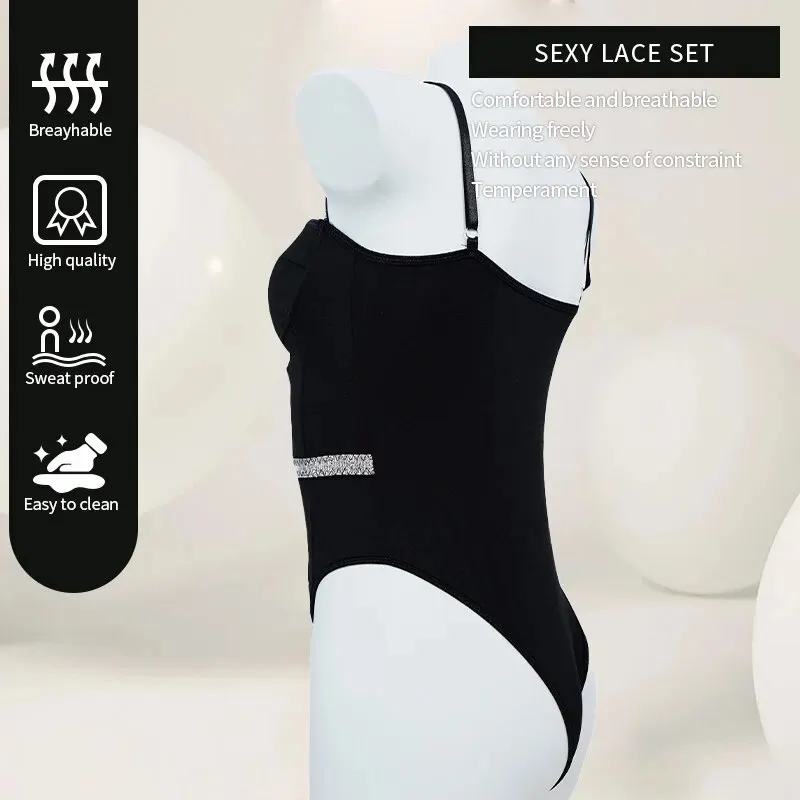 Women Jumpsuit Sexy Hollow Push Up Without Back With Adjustable Shoulder Straps
