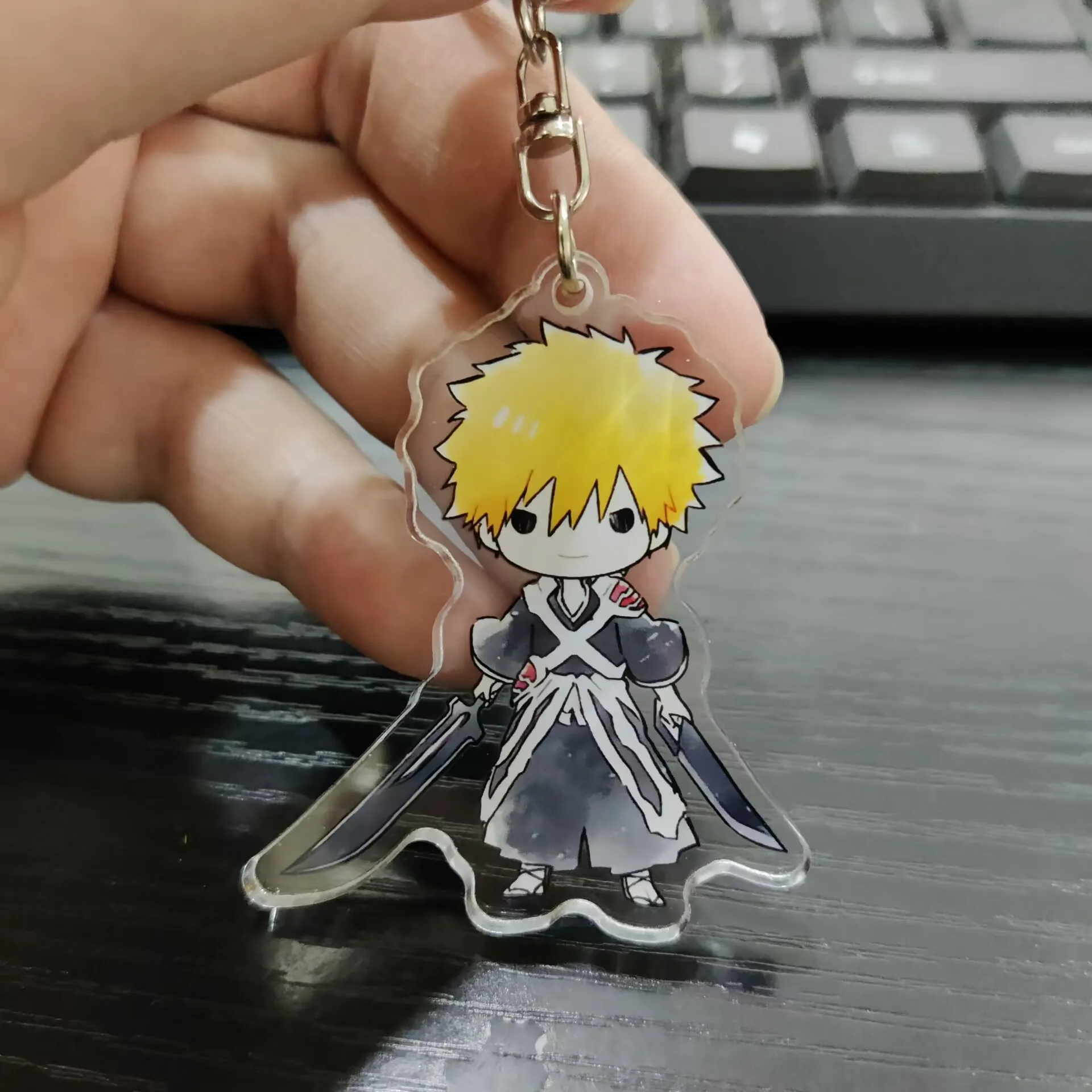 Hot Anime BLEACH Figures Kurosaki Ichigo Zaraki Kenpachi Acrylic