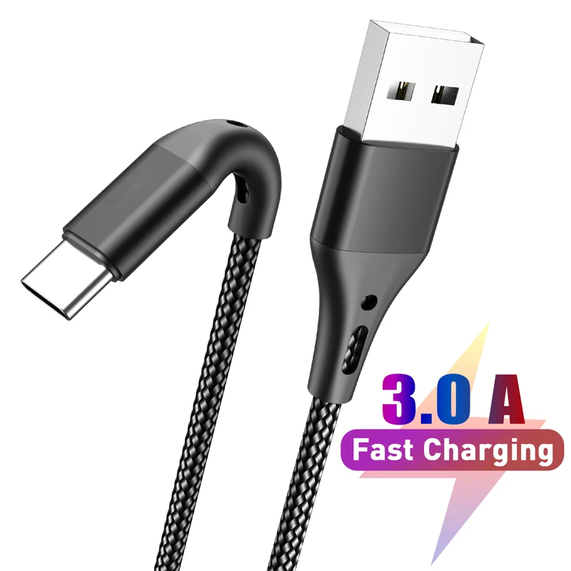 รูปสินค้า สายชาร์จ USB-C 3A สำหรับมือถือและโน๊ตบุ๊ก