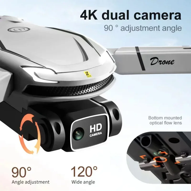 

Professional Obstacle Avoidance Quadcopter V88 Drone 8K HD Dual Camera 5G Dron GPS Optical Flow Brushless UAV Toy