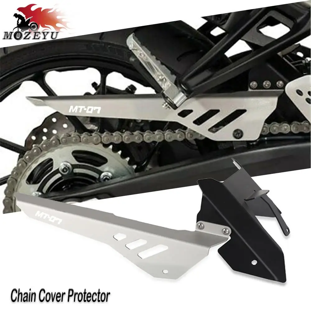 

Motorcycle MT07 FZ07 XSR700 Chain Guard Cover Protector Accessories For YAMAHA FZ-07 XSR 700 XTribute MT-07 TRACER 700 7 GT 7GT