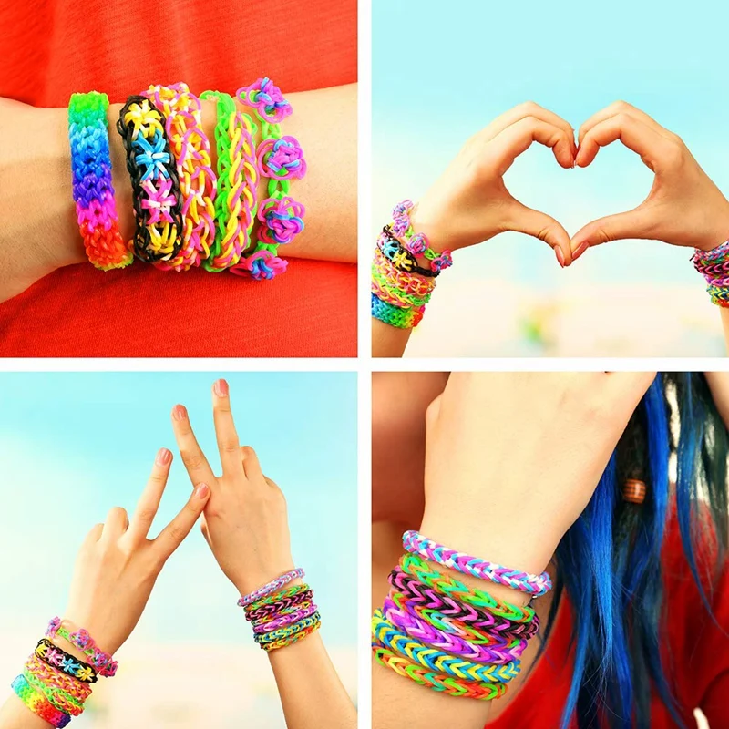 12 Styles Friendship Bracelet Kit With String And Letter Beads, Color Embroidery Floss, Elastic Cord, Braiding Disc, Findings Fo
