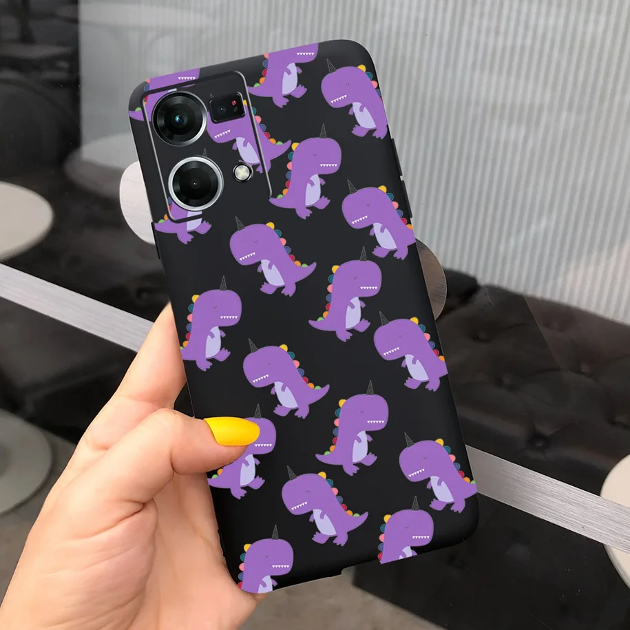 Cute Feather Soft Painted Phone Cover - Stylish Protective Bumper Case