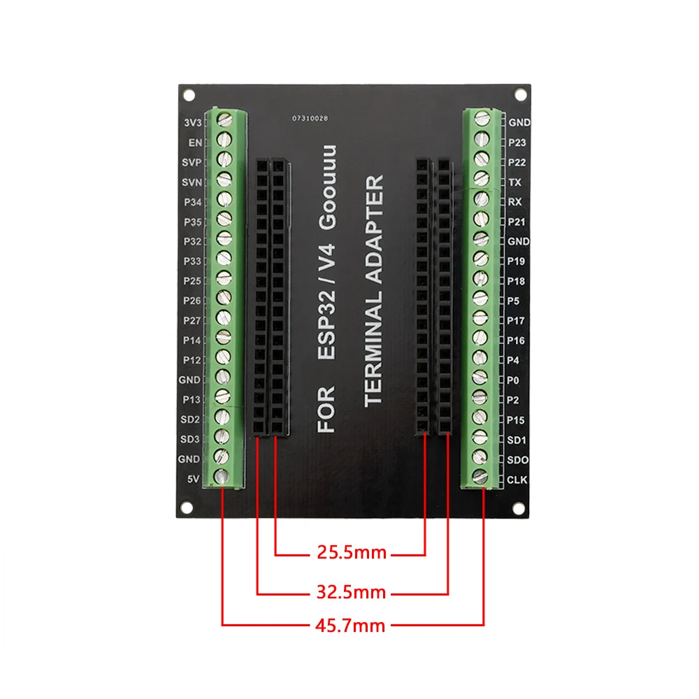 รูปสินค้า บอร์ดควบคุม ESP32 DIY สำหรับโปรเจกต์อิเล็กทรอนิกส์