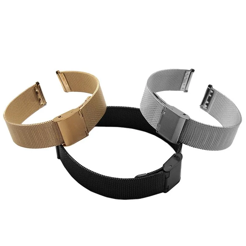 Stainless Steel Milanese Watch Strap with Tool - Universal Waterproof Watch Bracelet Accessory