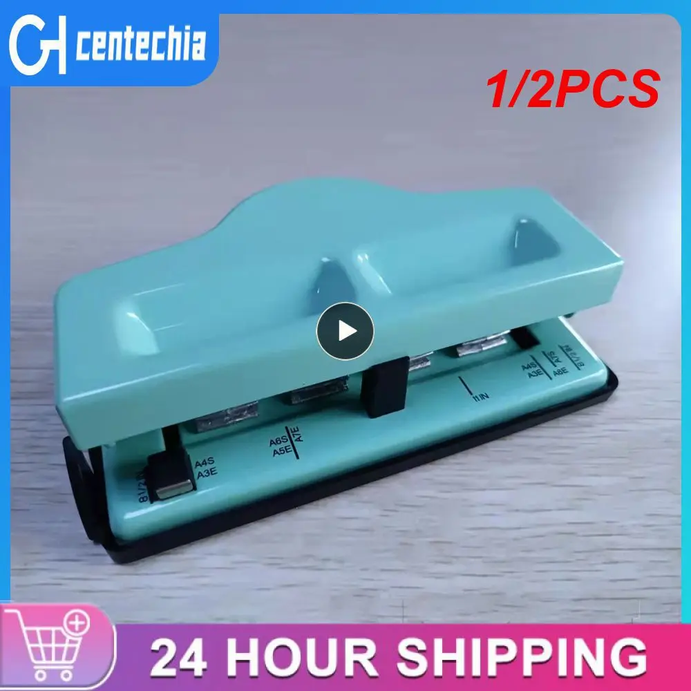 

1/2PCS T Holes/4 T Holes Mushroom Hole Punch for Disc Bound Notebook Planner Paper Cutter A4A5A6 Notebook Scrapbooking Tool