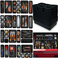 8/16/32pcs Drawer Organization Tool Box Organizer Tray Dividers Set Workbench Cabinet Bins Tool Chest Garage Hardware Tool Tray 1