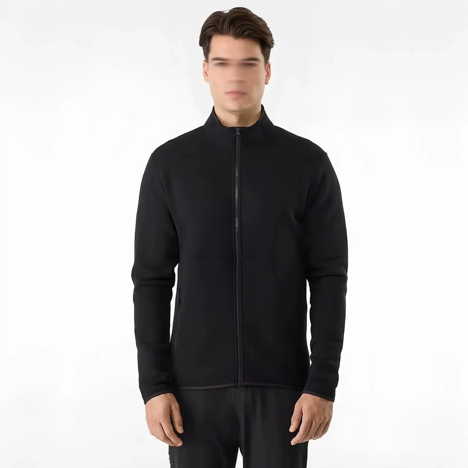 Men's And Women's Ar Fleece Jacket Warm Breathable Lightweight Full Zip Hoodie Sports Commuter Coat