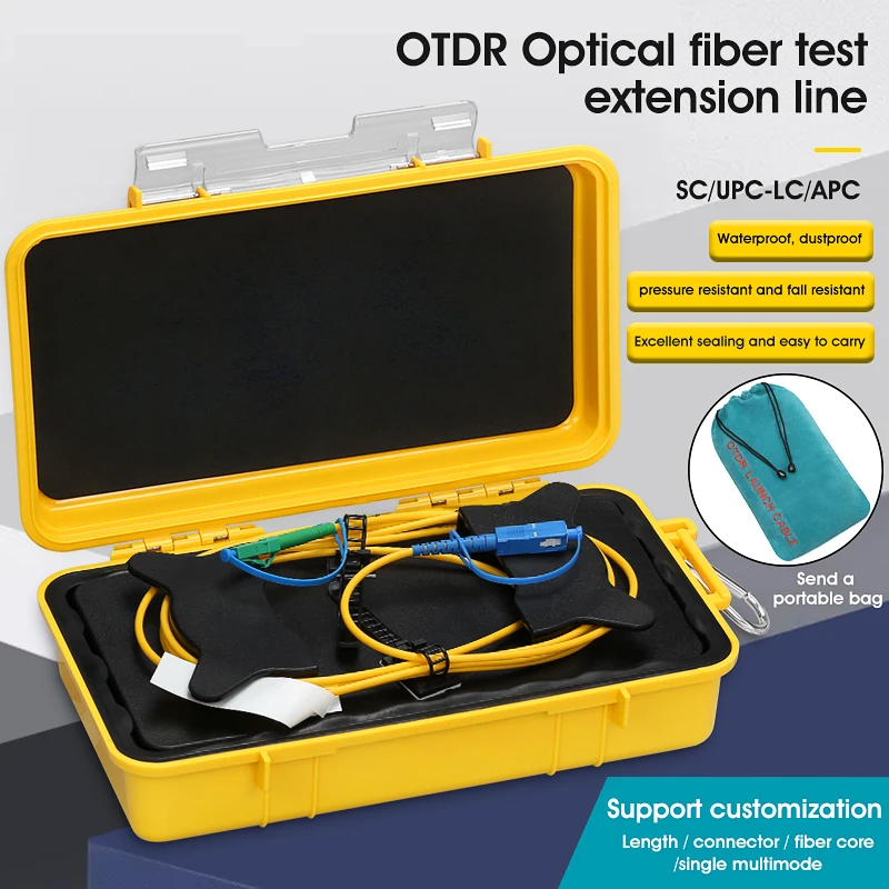 Single Mode Fiber Etayson Fiber Optic OTDR Launch Cable Box G652D ...