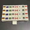 64+1 Seaside escape Mahjong Blocks Tiktok 64 Pcs Mahjong Seaside Escape Tile Game Pattern of Flag Ball Battle Chee Chess Toys 1