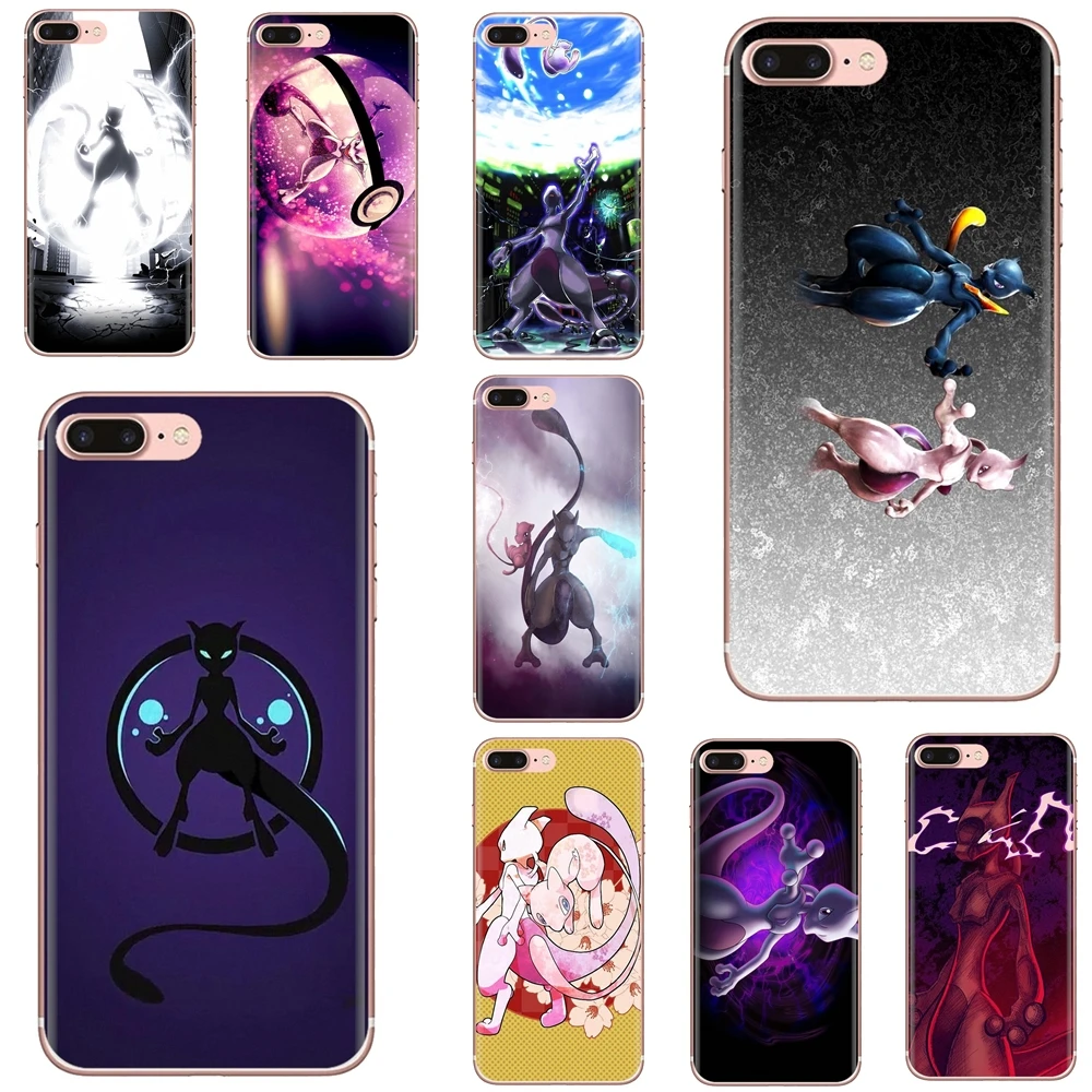 For Huawei P30 P40 P P7 P8 P9 P10 Lite Plus Pro 15 16 17 Mini Silicone Cover Bag Pokemon Go Games Mewtwo Aliexpress