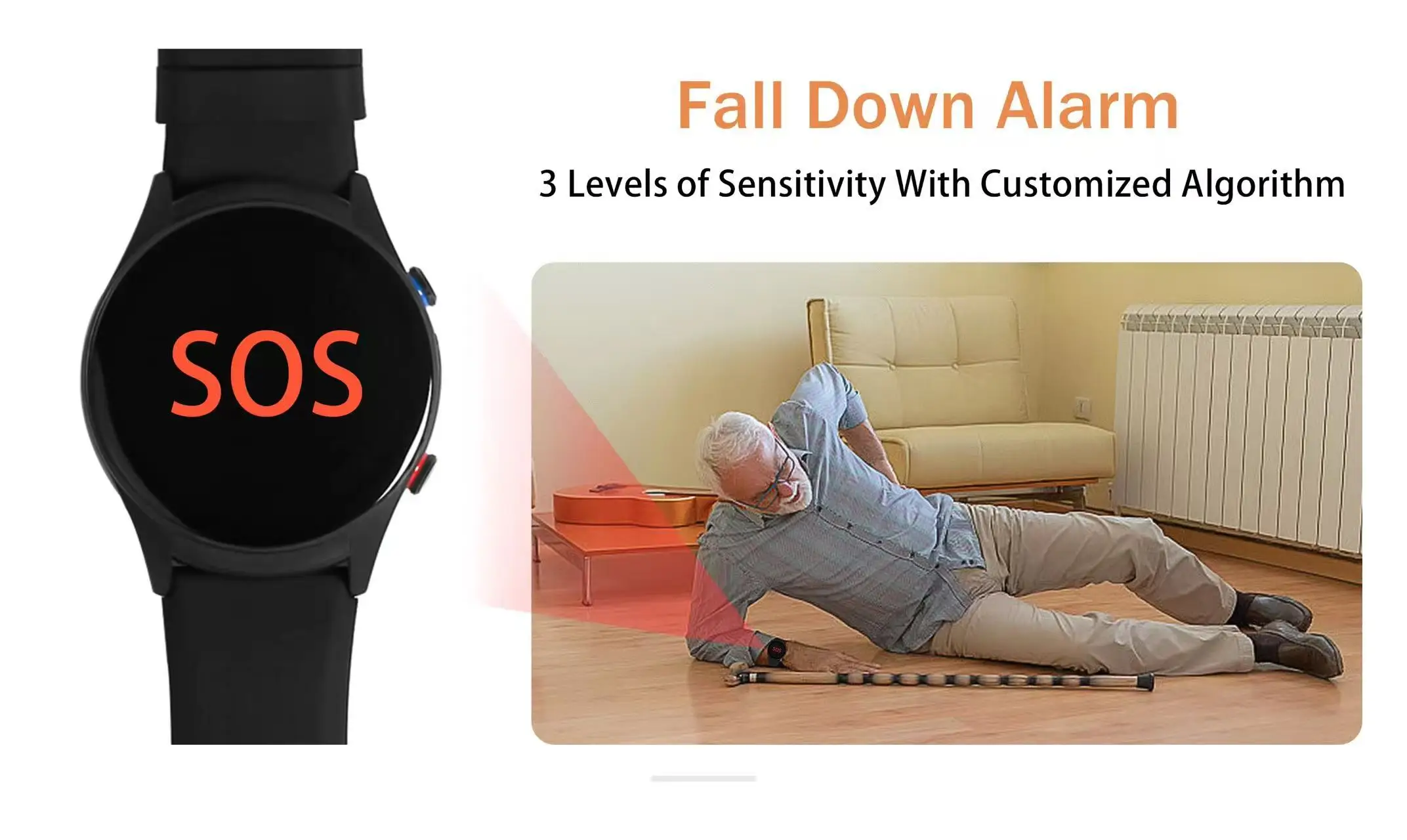 Smartwatch Samsung Hard Fall Detection Galaxy Watch Hard Fall