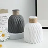 1PC Water Ripple Plastic Vase Wave Flower Pot Arrangement Modern Nordic Style Home Living Room Desktop Decoration Ornament 2