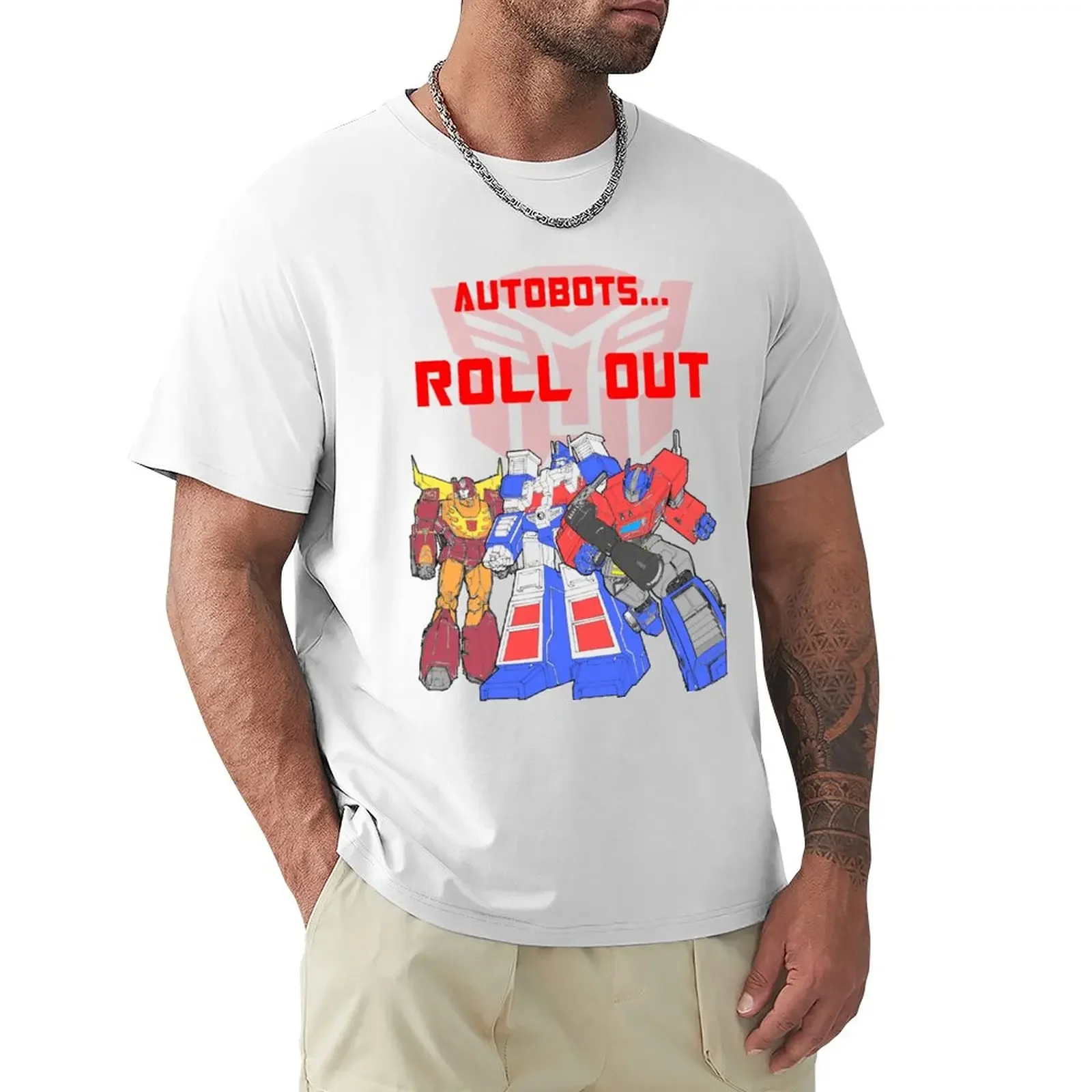 

Roll Out Autobots! T-Shirt plus size tops customs Men's t shirts