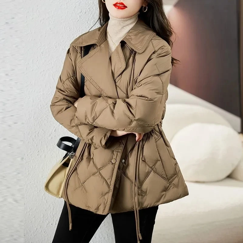 

2023New Fashion Frivolous Short Winter Women Parkas Loose Casual Down Cotton Jackets Female Cotton-Padded Overcoat Warm Outwear