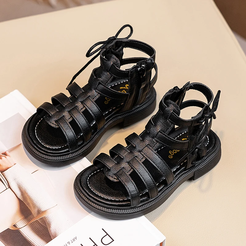 Soft Bottom Anti Slip Girls Princess Beach Sandals