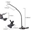 5W LED Clip on Desk Lamp with 3 Modes 11 Brightness  2M Cable Dimmer 14 Levels Clamp Table Lamp 5