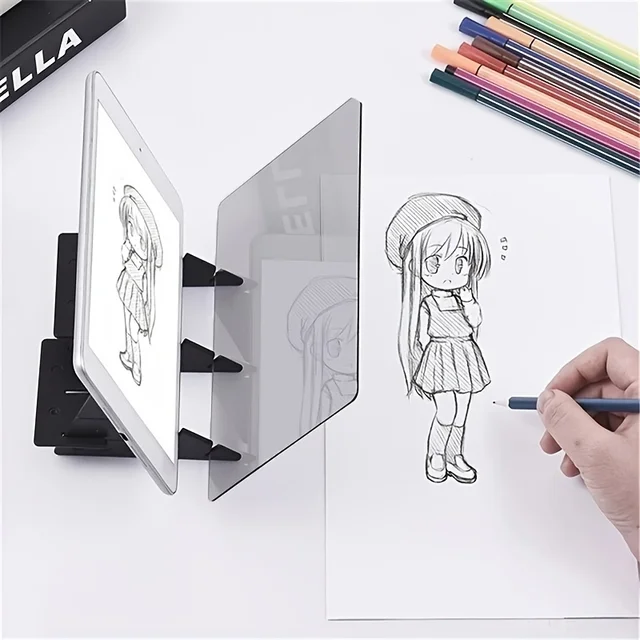 Drawing Projection Copying Drawing Board Learning Drawing Tools Table Sketching Optical Drawing Board Universal Mobile Phone 5