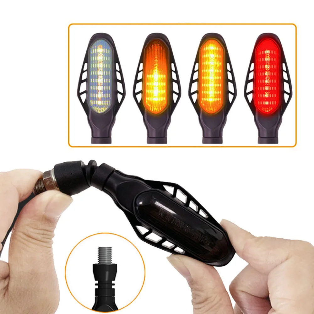

10MM Waterproof Motorcycle Turn Signal Light Indicators Universal For All Dc 12v Motorcycles