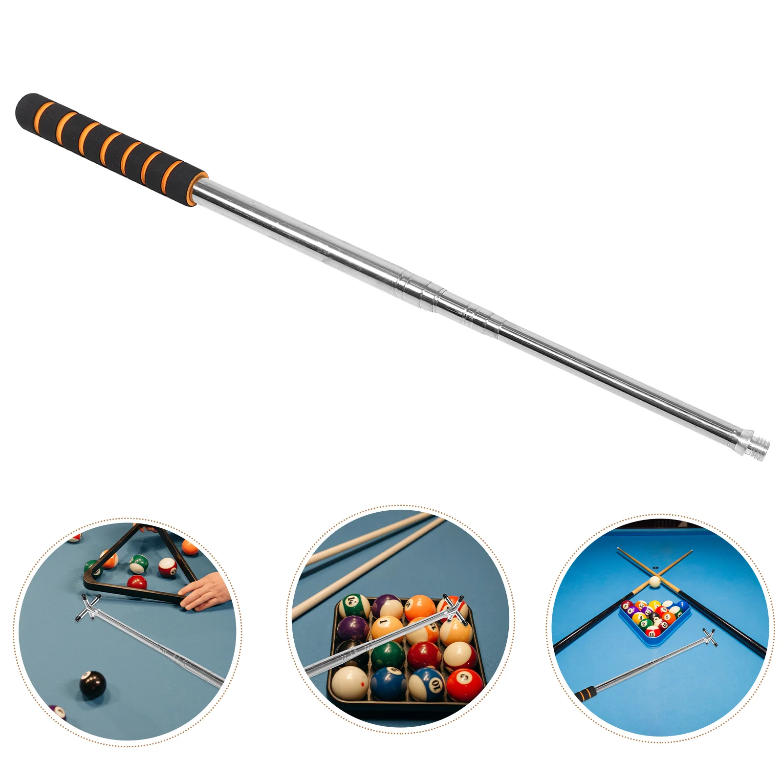 Billiards Stick Extension Pool Stick For Pool Table Games Adjustable Length Billiards Accessory