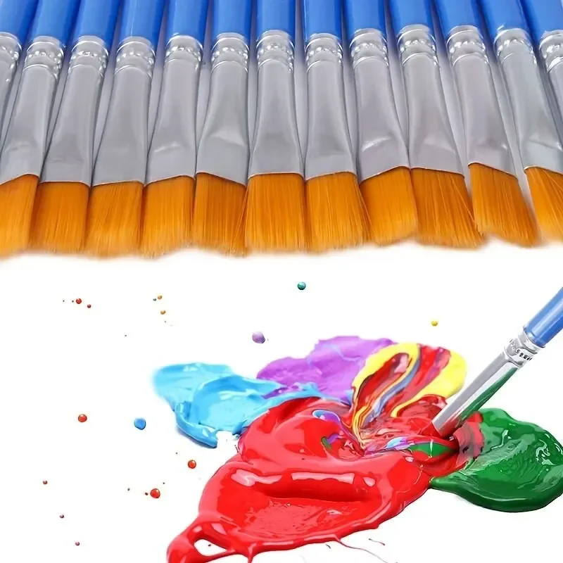Painting Brushes 10pcs For Painting Handcraft Arts And Craft