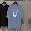 Short Sleeve Nursing T-shirt Fashion Print Maternal Woman Breastfeeding Clothes Lactation Top Tees pregnancy Summer 3