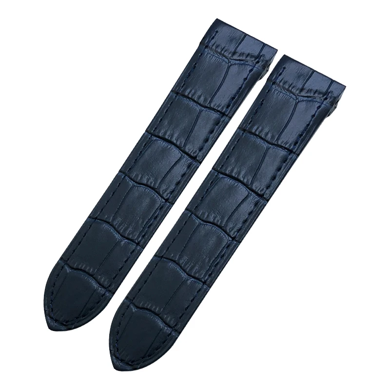 Watchband 23mm 20mm Genuine Leather Watch Strap for Cartier Sandoz