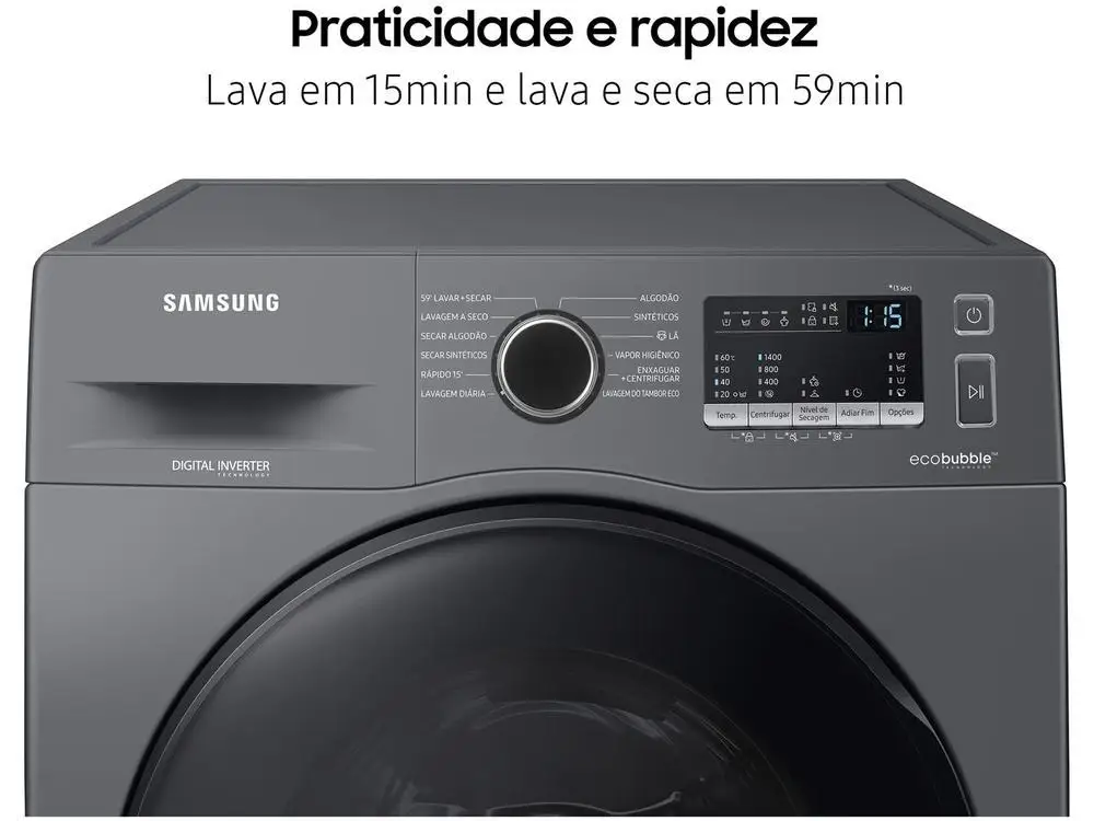 Lava e Seca Samsung 11kg Inverter - 220V 6