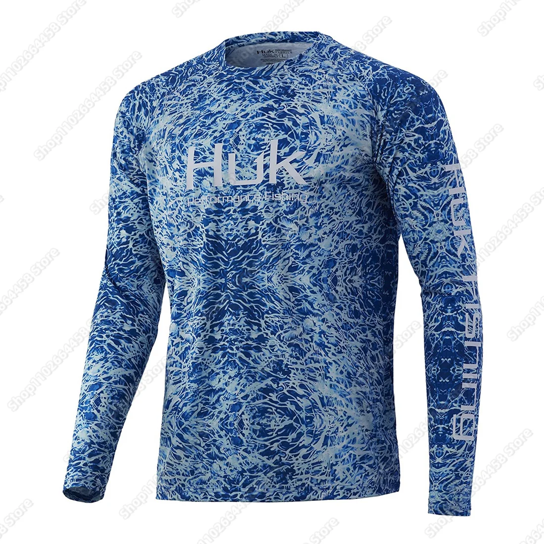 HUK Fishing Clothes Long Sleeve Uv Protection Camisa De Pesca Man