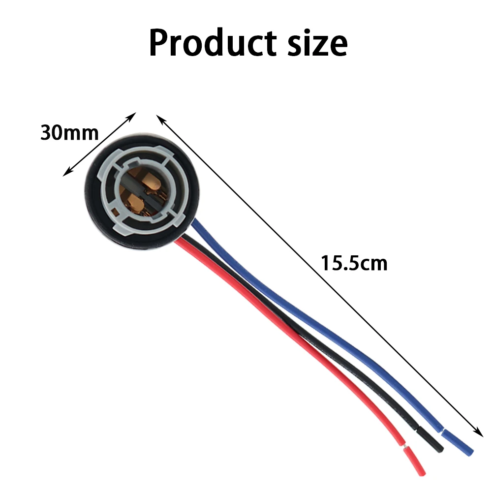 led lamp bulb base light holder light bulb socket socket connector plug adapter YSY 1pcs 1156 1157 BAU15S LED Bulbs Socket Holder Auto Turn Signal Tail Stop Rear Brake Light Base Harness Plugs Connectors