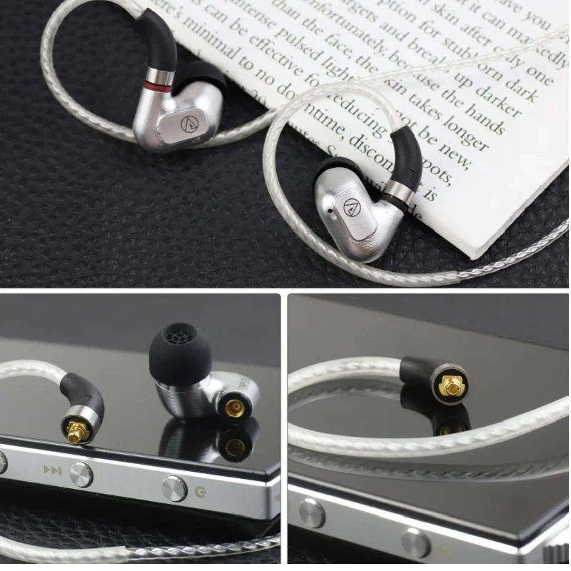 OKCSC HiFi IEM Cable with Microphone MMCX to Plug Updated