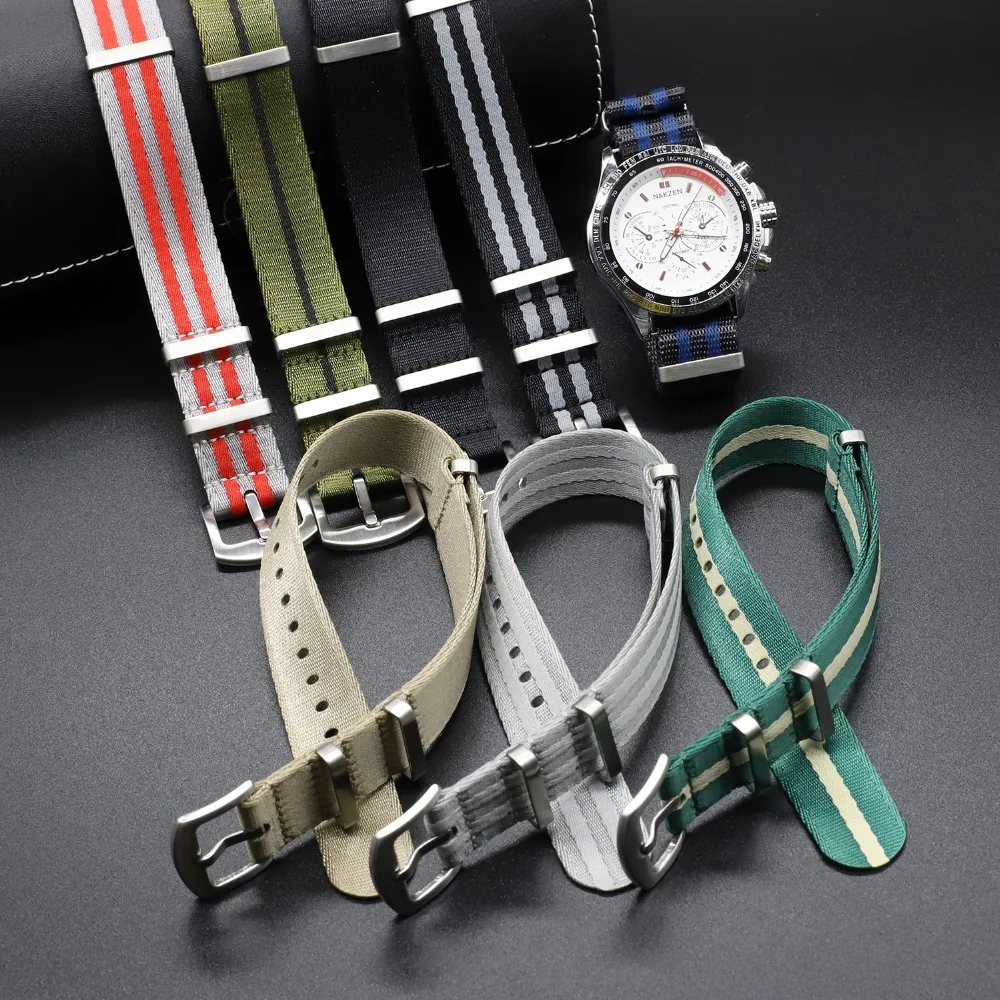 Nylon Watch Strap 20mm 22mm Premium Soft Watch Band Universal Sports For  007 Replacement Correa Reloj 20mm 22mm Nylon Watchband - AliExpress