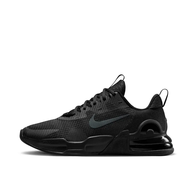 Running Shoes Air Cushion Shoes Nike Air Max Alpha Trainer 5 Mesh Breathable Cushioned Men's and Women's Off-black