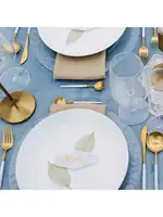1 pc Blue Classic Comfortable Skin Friendly Flannelette Tablecloth for Valentine's Day Wedding /Family Decoration 2