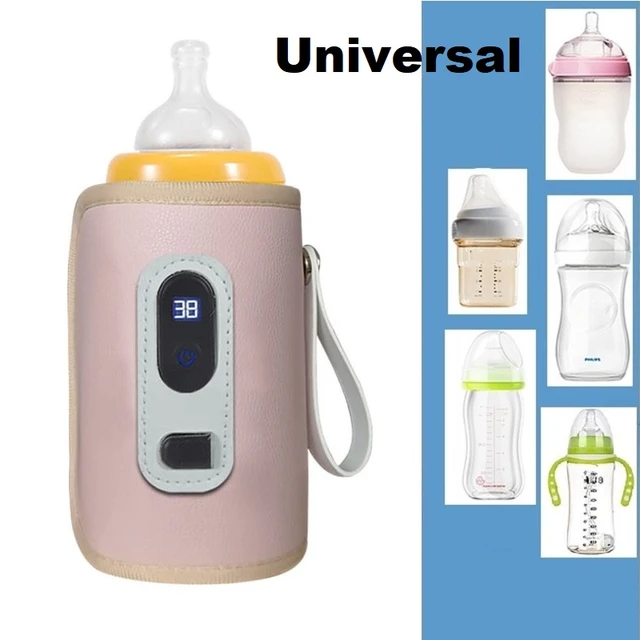 Chauffe-biberon Portable USB pour bébé, sac de voyage, chauffe