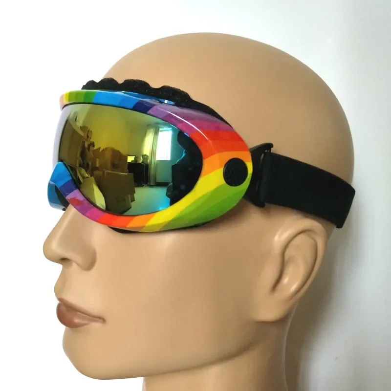 Professional Spherical Lens Children's Ski Goggles Windproof Children's Ski Goggles Goggles Ski Mask Outdoor Glases for Kids 3
