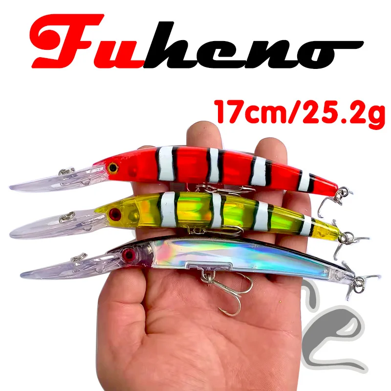 

1Pcs Wobbler Vissen Lokt Harde Aas 17Cm 25.2g Fishing Lure Minnow 5 Colors Hot Model Minnow Isca Bass Pike Karper visgerei