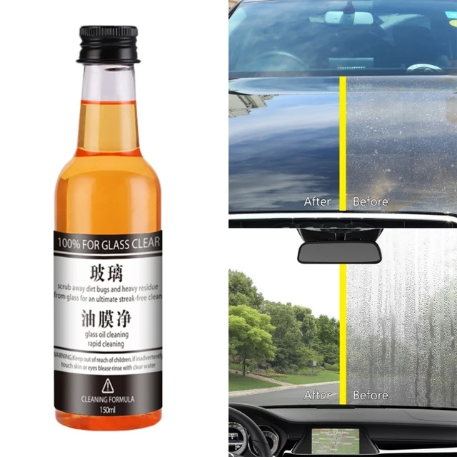 150ml Auto Car Glass Polishing Glass Oil Film Removing Agent Windshield Cleaner