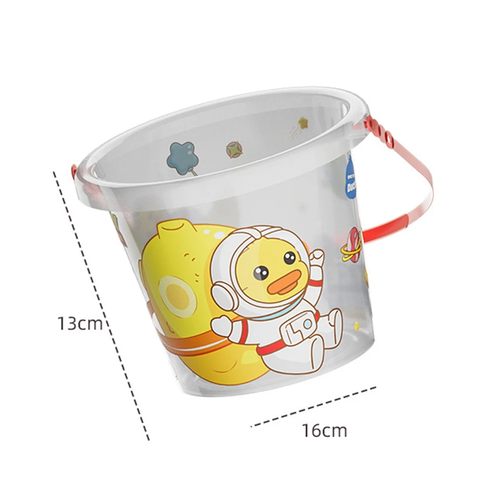 14 Pieces Sandpit Toy Set Toddler Beach Toys Sandbox Toy with Sand Moulds Bucket Shovels Watering Can for Children Kids 6