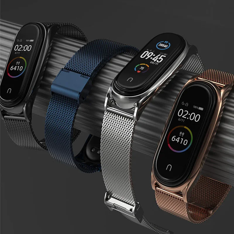 Luxury Stainless Steel Milanese Bracelet Wristband Strap