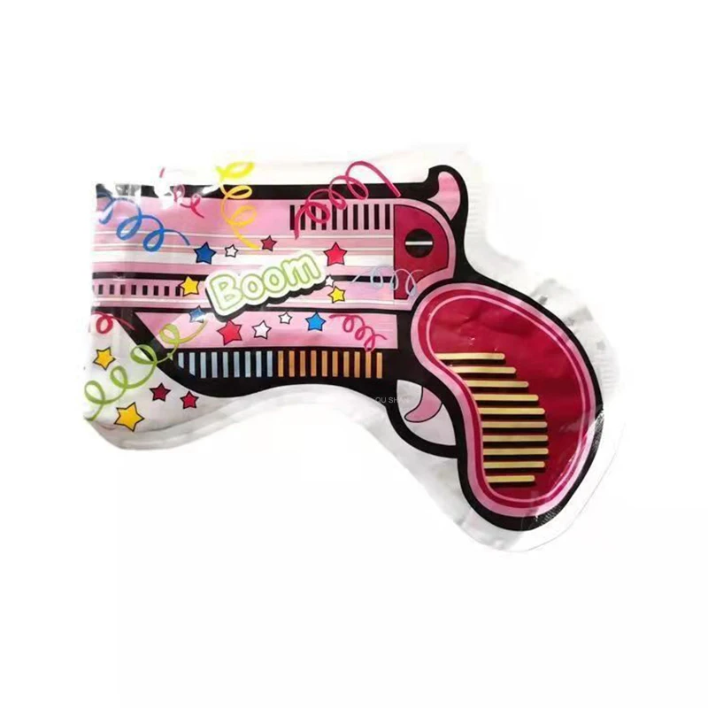 24pcs Lnflatable Fireworks Gun Confetti Handheld Concierge Flower For Party Game Birthday