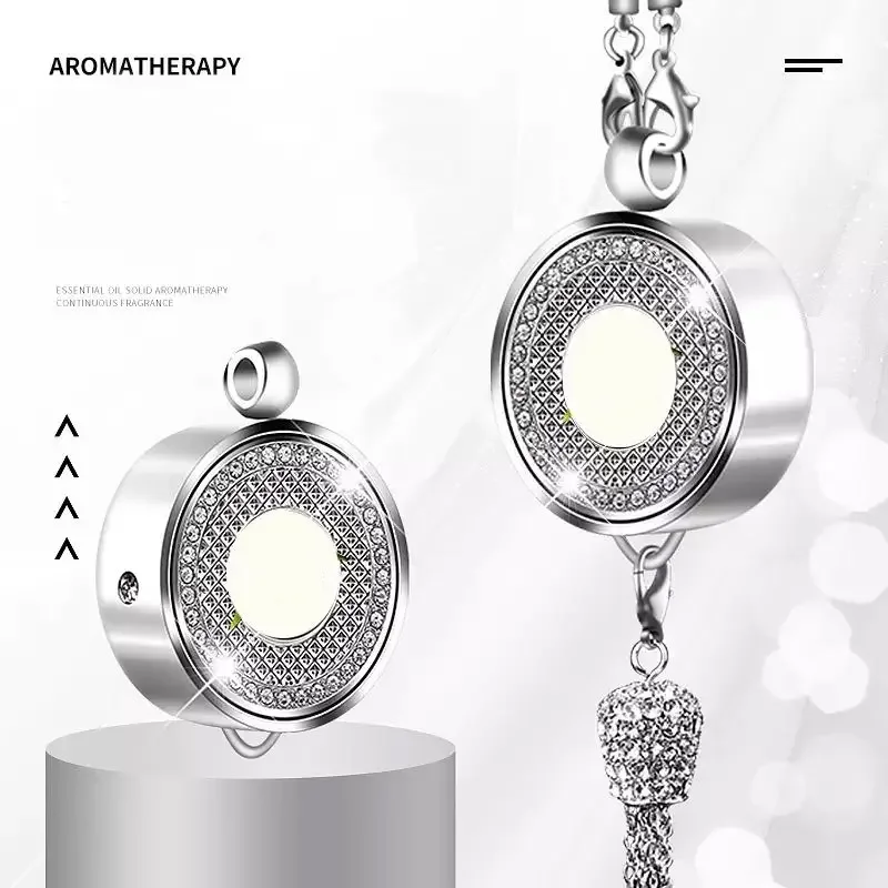 For Toyota Air Freshener Diffuser Perfume Fragrance Rearview mirror pendant analog Diamond car perfume is not distributed