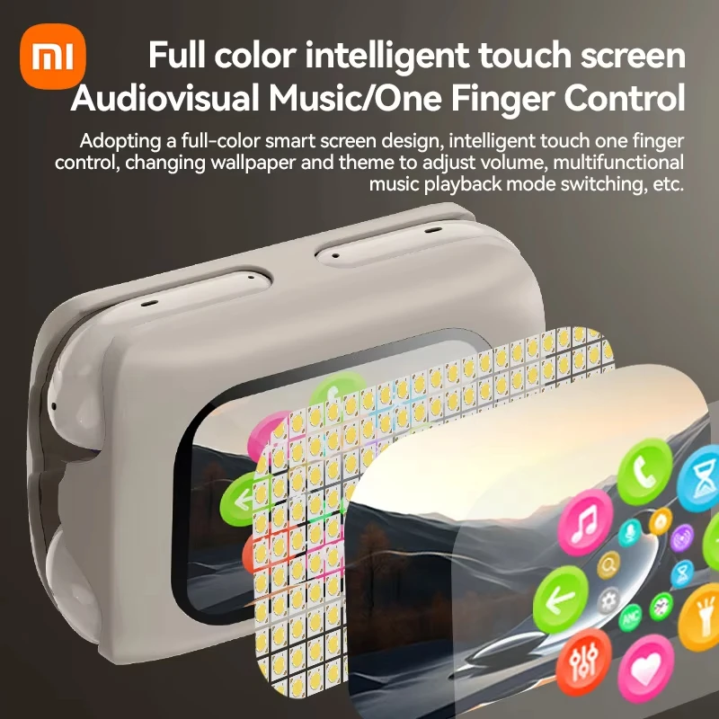 Xiaomi Wireless Bluetooth Earphones HiFi Sound Quality Comfort Fit Built-in Microphone Waterproof Earphone Smart Touch Control