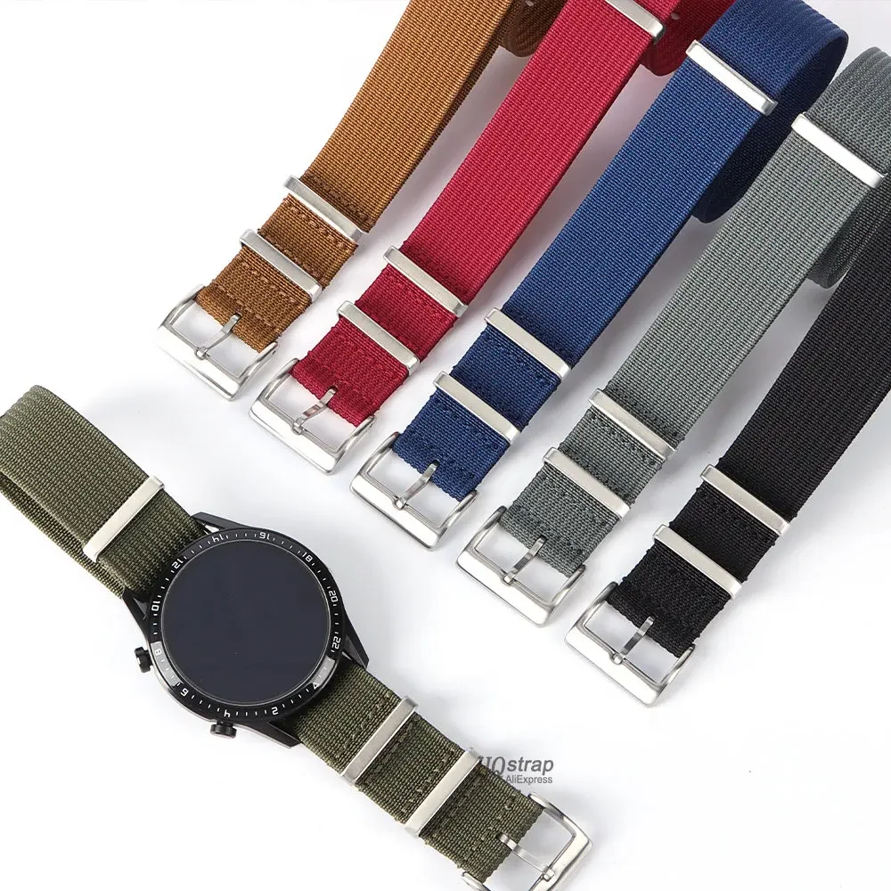 Premium Nylon Watch Band - Universal Fabric Wristband Strap Accessories