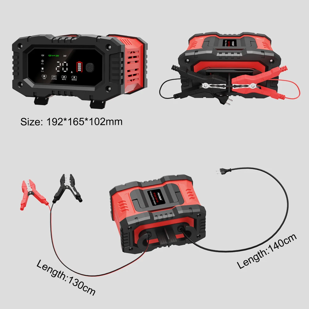 Chargeur à Impulsions Batterie Plomb, AGM, GEL Sortie 12 Volts ULTIPOW –  LeROBUSTE